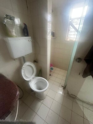 Bathroom in 1 RK Apartment at Piccadilly 1 CHS, Goregaon East – for Rent
