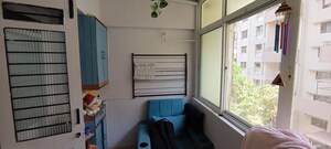 Balcony in 1 BHK Apartment at Nandan Vatsalya Nagri, Kothrud – for Rent