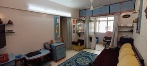 Living Room in 1 BHK Apartment at Nandan Vatsalya Nagri, Kothrud – for Rent