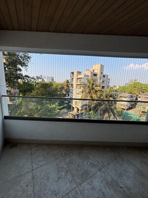 Balcony in 2 BHK Apartment at Fortune Garud House Apartments, Model Colony – for Rent