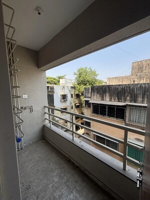 Balcony in 2 BHK Apartment at Alankapuri CHS, Kothrud – for Rent