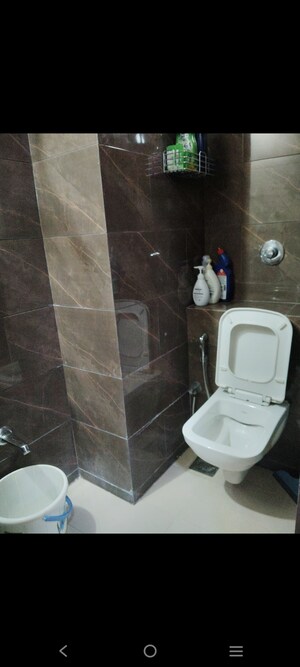 Bathroom in 3 BHK Apartment at Goyal Orchid Blues, Shela – for Rent