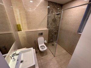 Bathroom in 4 BHK Apartment at Ambience Creacions, Sector 22 – for Rent
