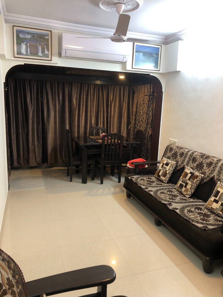 Living Room, milap-chs 1 Bedroom 612 Sq.Ft. Apartment In Andheri West Mumbai 10163674