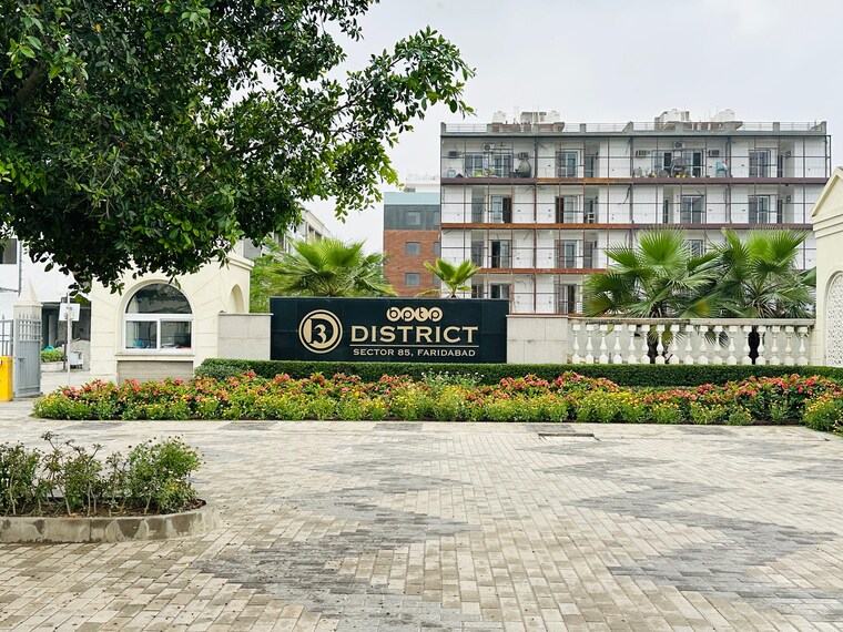 Exterior View, bptp-district-3 3 Bedroom 180 Sq.Yd. Builder Floor In Sector 85 Faridabad 10163683