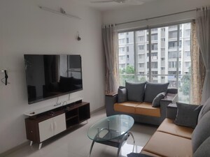 Living Room in 2 BHK Apartment at Remonesa The Vue, Kondhwa – for Rent