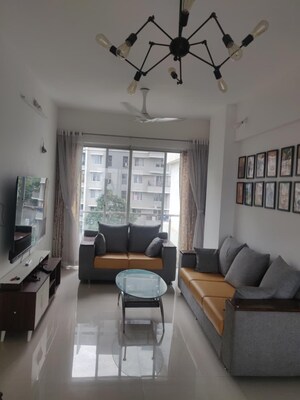 Living Room in 2 BHK Apartment at Remonesa The Vue, Kondhwa – for Rent