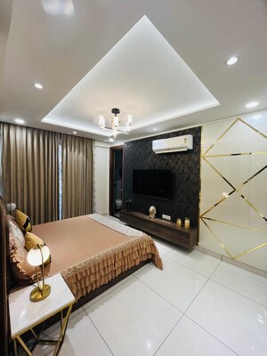 Living Room in 4 BHK Apartment at The Ananta Aspire, Utrathiya – for Sale