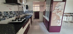 Kitchen in 2 BHK Apartment at Atria Dhanashree Aashiyana, Handewadi – for Rent