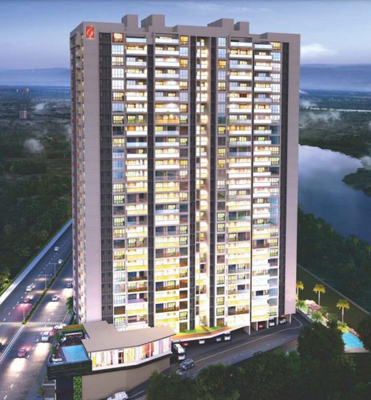 Exterior View, goel-ganga-platinum 3.5 Bedroom 1800 Sq.Ft. Apartment In Kharadi Pune 10163696