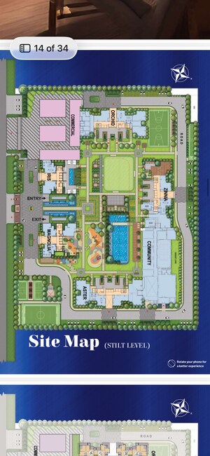 Master Plan in 2.5 BHK Apartment at SKA Estate, Eta Ii Greater Noida – for Sale