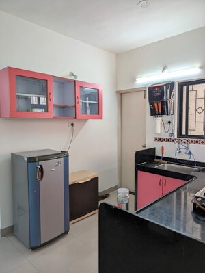 Kitchen in 1 BHK Apartment at Goel Ganga Atharva Ganga, Pashan – for Rent