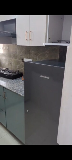 Kitchen in 3 BHK Apartment at Amrapali Riverview, Amrapali Leisure Valley – for Rent