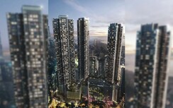 4 BHK + Servant Room,Study Room,Store Room Apartment For Sale in Rustomjee Crown