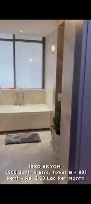 Bathroom in 4 BHK Apartment at Ireo Skyon, Sector 60 – for Rent