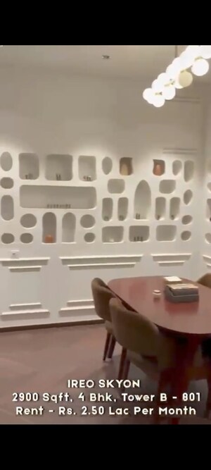 Kitchen in 4 BHK Apartment at Ireo Skyon, Sector 60 – for Rent