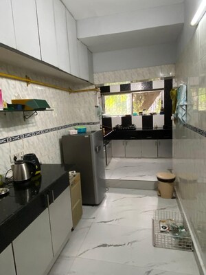 Kitchen in 3 BHK Apartment at Vasant Vihar – for Sale