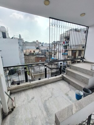 Balcony in 1 BHK Builder Floor at East Of Kailash – for Rent