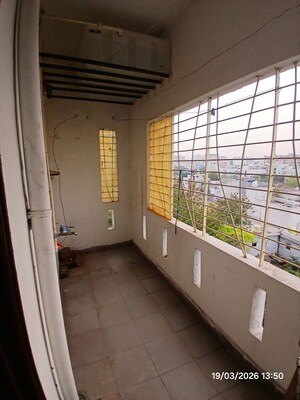 Balcony in 3 BHK Apartment at Mowa – for Rent