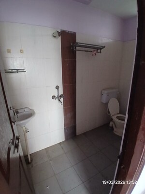 Bathroom in 3 BHK Apartment at Mowa – for Rent