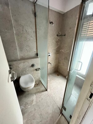 Bathroom in 2 BHK Apartment at Kalpataru Radiance, Goregaon West – for Rent