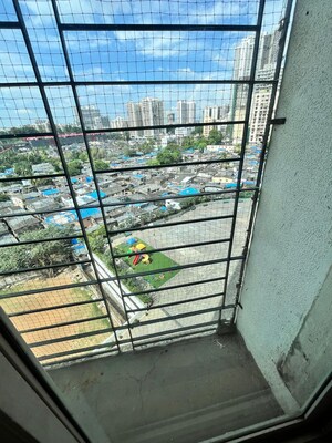 Balcony in 2 BHK Apartment at Kalpataru Radiance, Goregaon West – for Rent
