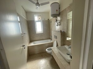 Bathroom in 4 BHK Apartment at Emaar Palm Terraces Select, Sector 66 – for Rent