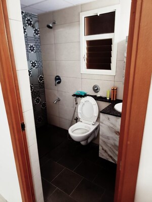 Bathroom in 2 BHK Apartment at Sobha Dream Gardens, Thanisandra Main Road – for Rent