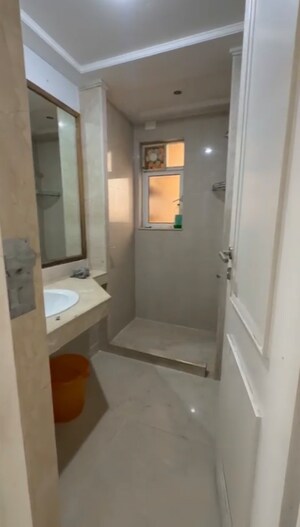 Bathroom in 3 BHK Apartment at Hiranandani Estate Avon, Ghodbunder Road – for Rent