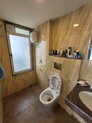 Attached Bathroom in 2 BHK Apartment at Lodha Amara Tower 44, Kolshet Road – for Rent
