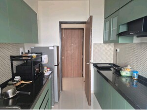 Kitchen in 2 BHK Apartment at Lodha Amara Tower 44, Kolshet Road – for Rent
