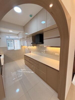 Kitchen in 2 BHK Apartment at Brigade Cornerstone Utopia, Varthur – for Rent