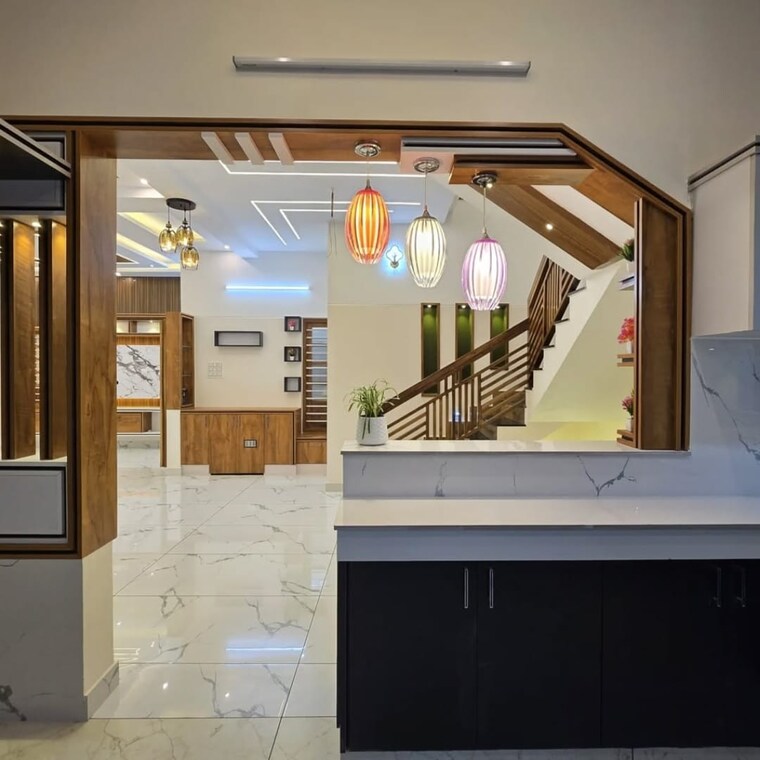 Kitchen, ottapalam 3 Bedroom 1400 Sq.Ft. Villa In Ottapalam Palakkad 10178093