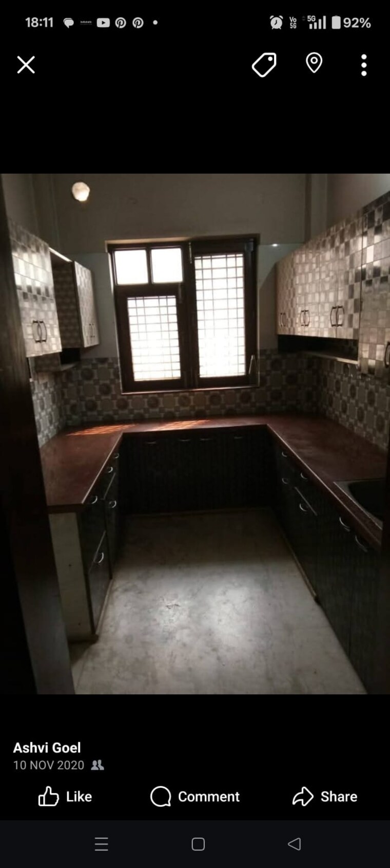 Kitchen, the-grand 1 Bedroom 100 Sq.Yd. Builder Floor In Sector 52 Gurgaon 10181638