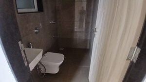 Bathroom in 2 BHK Apartment at Mahaveer Solitaire Edge, Kandivali East – for Rent