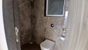 Bathroom in 2 BHK Apartment at Mahaveer Solitaire Edge, Kandivali East – for Rent