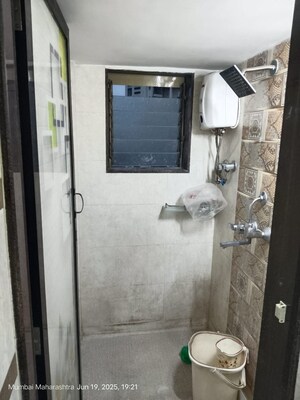 Bathroom in 1 BHK Apartment at Jayant Sapphire, Prabhadevi – for Rent