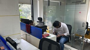 Team Area in  Office Space at Matoshree Quantum Tower, Malad West – for Rent
