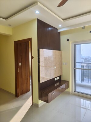 Living Room in 2 BHK Apartment at Salarpuria Sattva Misty Charm, Kanakapura Road – for Rent