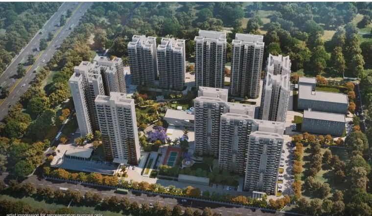 Exterior View, godrej-nature-plus 2.5 Bedroom 1557 Sq.Ft. Apartment In Sohna Sector 33 Gurgaon 10182925