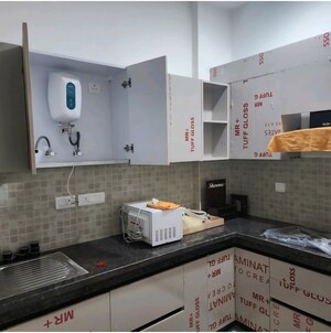 Kitchen in 2.5 BHK Apartment at Godrej Nature Plus, Sohna Sector 33 – for Rent