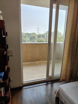 Balcony in 3 BHK Apartment at Capital Residency 360, Sector 70a – for Rent