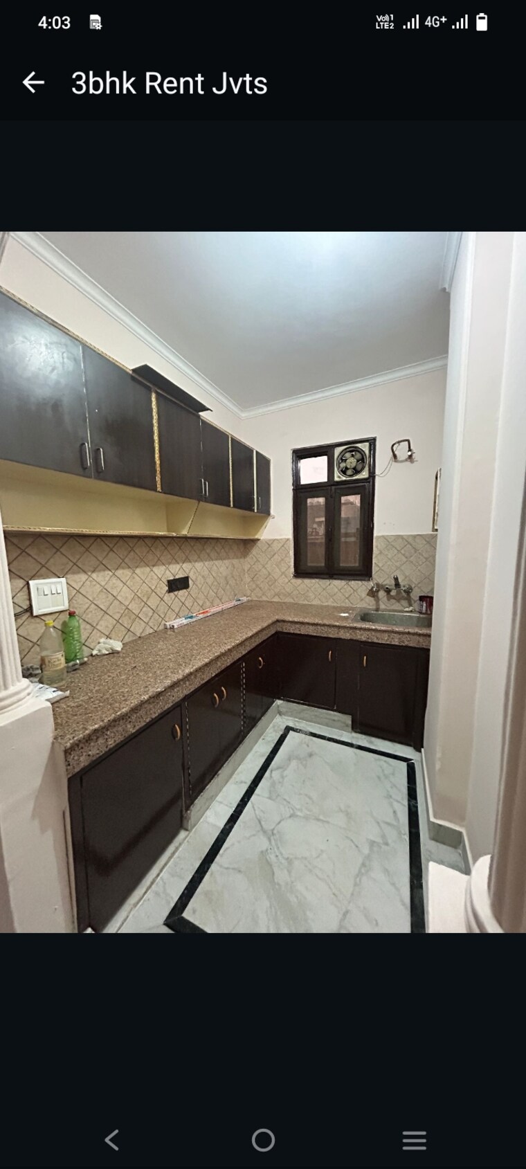 Kitchen, chattarpur 3 Bedroom 1200 Sq.Ft. Builder Floor In Chattarpur Delhi 10186165