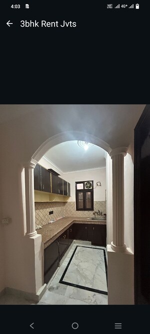 Kitchen in 3 BHK Builder Floor at Chattarpur – for Rent