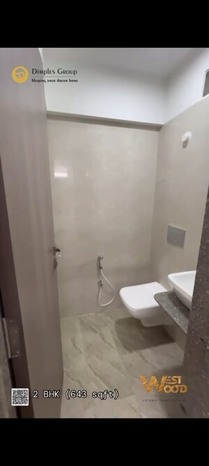 Bathroom in 2 BHK Apartment at Dimple Westwood, Kandivali West – for Sale