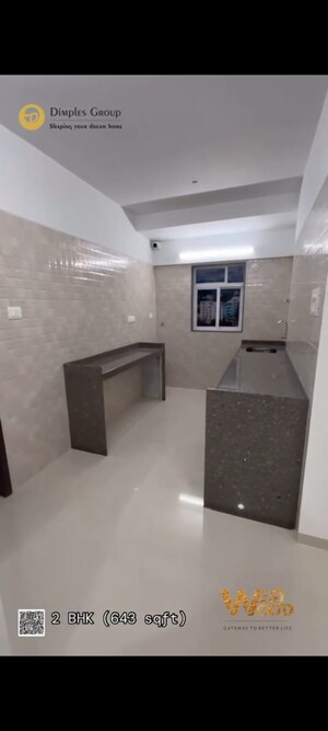 Kitchen in 2 BHK Apartment at Dimple Westwood, Kandivali West – for Sale