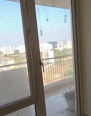 Balcony in 3 BHK Apartment at GPL Eden Heights, Sector 70 – for Rent