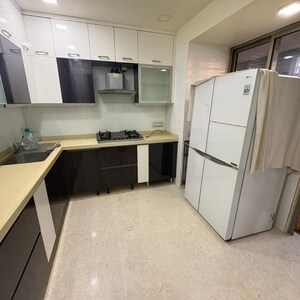 Kitchen in 3 BHK Apartment at Wadhwa The Address Boulevard, Kurla West – for Rent