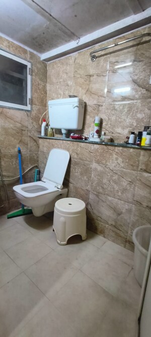Bathroom in 2 BHK Apartment at Mhada CHS, Vasant Vihar – for Rent