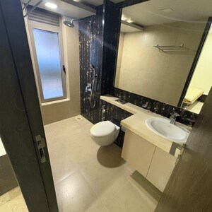 Bathroom in 3 BHK Apartment at Wadhwa The Address Boulevard, Kurla West – for Rent